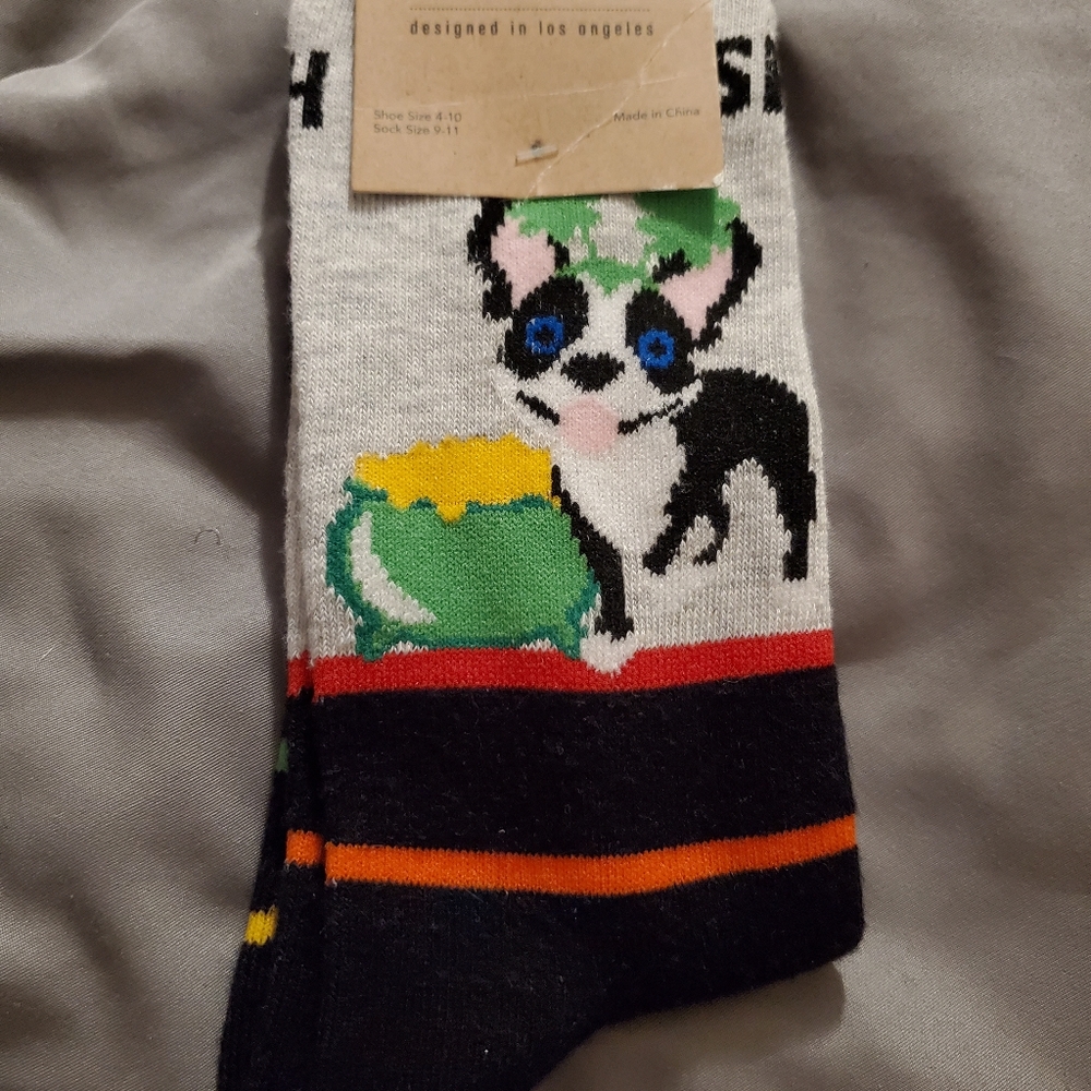 Boston Terrior socks